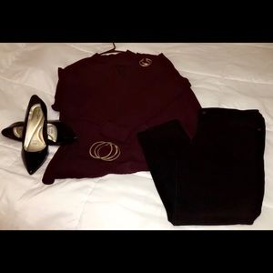 Bold Elements Plus Size Women’s Blouse